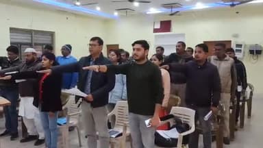 हमीरपुर: राष्ट्रीय मतदाता दिवस पर सुमेरपुर ब्लॉक कर्मियों को दिलाई गई शपथ