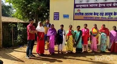 केसरपाल में प्रधानमंत्री मातृत्व सुरक्षा योजना के तहत गर्भवती महिलाओं का हुआ स्वास्थ्य परीक्षण