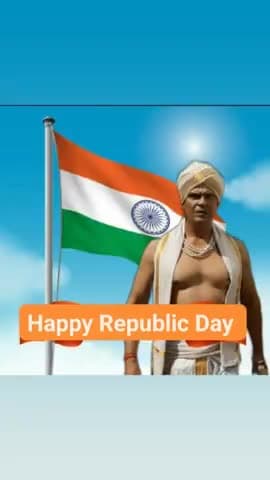 आप सबको गणतंत्र दिवस की हार्दिक बधाई