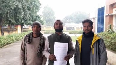 मैनपुरी: बिछवा क्षेत्र के जगतपुर में आरोपियों की गिरफ्तारी को लेकर पीड़ित ने एसपी कार्यालय पहुंच की शिकायत