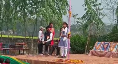 मेजा: नवराजी देवी सरस्वती विद्या मंदिर कॉलेज में मनाया गया गणतंत्र दिवस