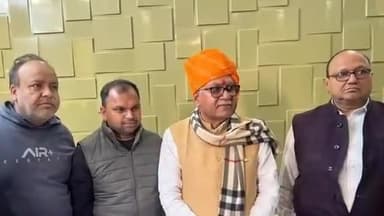 चरखी दादरी: दादरी से भाजपा नेता रवि गर्ग ने राज्य मंत्री ओम प्रकाश यादव से भिवानी में की मुलाकात, विभिन्न विषयों पर हुई चर्चा