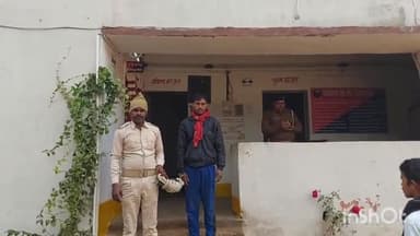 करपी: शराब पीने के मामले में शहर तेलपा ओ.पी. के खड़ासिन गांव में हो हंगामा कर रहे एक शराबी को किया गया गिरफ्तार।