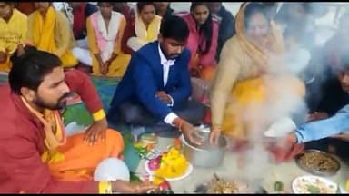 रामसनेही घाट: MLC अंगद सिंह की पत्नी ने जेबीएस संस्थान मालिनपुर में बसंत पंचमी के अवसर पर किया हवन पूजन