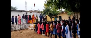 ग्राम पंचायत बारात में मनाया गया गणतंत्र दिवस