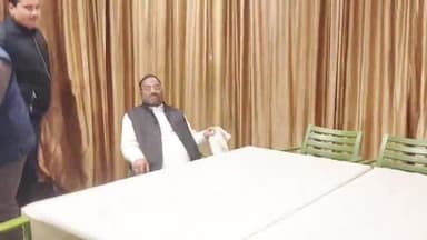 रायबरेली: रतापुर में पूर्व मंत्री स्वामी प्रसाद ने कहा- 'मेरा विरोध चौपाइयों की उन पंक्तियों से है जिसे हटाने की मांग है'