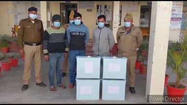 देहरादून: पटेलनगर पुलिस ने बैटरी चोरी के मामले में 3 आरोपियों को किया गिरफ़्तार, चोरी की बैटरी व कार ज़ब्त