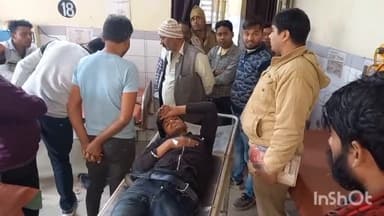 एटा: अवंतीबाई महाविद्यालय के सामने दो बाइकों की आमने-सामने की भिड़ंत में दोनों बाइक सवार हुए गंभीर घायल, एक को किया गया रेफर