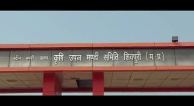 शिवपुरी नगर: कृषि उपज मंडी प्रांगण में एसडीएम के आश्वासन के बाद मंडी व्यापारियों ने की हड़ताल खत्म
