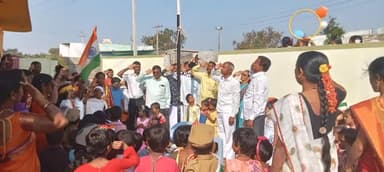 ಶಿರಹಟ್ಟಿ: ಬನ್ನಿಕೊಪ್ಪ ಗ್ರಾಮದಲ್ಲಿ ಗಣರಾಜ್ಯೋತ್ಸವ ಆಚರಣೆ