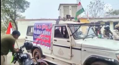 पटेरा: तारादेही पुलिस और वन विभाग ने निकाली बाइक पर जागरूकता रैली