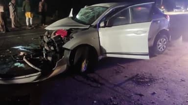 चरखी दादरी: NH-334 B पर सपसपुर के पास डंपर व कार की टक्कर में 3 लोग हुए घायल, पुलिस ने पहुंचाया अस्पताल