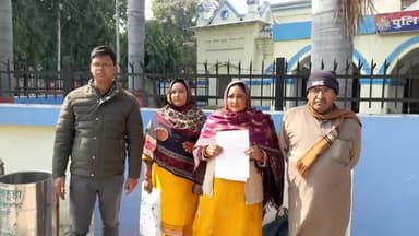 मैनपुरी: कुरावली के गुलाबपुर में बेटी की हत्या के बाद ससुरालियों पर कार्रवाई को लेकर पीड़ित परिवार ने एसपी से की शिकायत