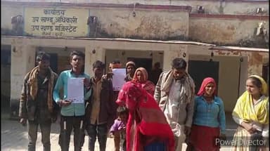 नैनवां: लालगंज में भू माफिया और ग्राम पंचायत पर जबरन हटाने का आरोप लगाते हुए घुमंतू परिवारों ने उपखंड अधिकारी को सौंपा ज्ञापन