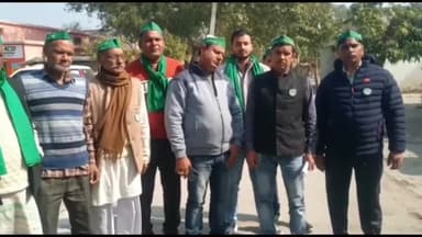 हसनपुर: भाकियू भानू ने ब्लॉक स्थित SDM कार्यालय में सौंपा ज्ञापन, पंचायत में अधिकारियों के उपस्थिति की मांग की