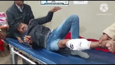 मैनपुरी: करहल पुलिस ने सैफई बाईपास के पास से₹25000 के इनामी अभियुक्त को मुठभेड़ में किया गिरफ्तार जिला अस्पताल में कराया भर्ती