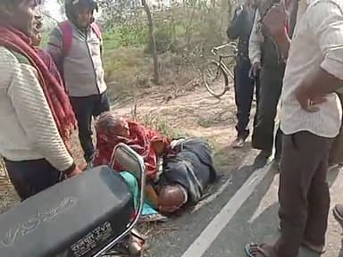 अमृतपुर: गोटिया में गंगा स्नान कर घर जा रहे अज्ञात वाहन ने बाइक सवार को मारी टक्कर, बाइक सवार हुआ घायल