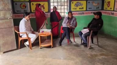 कोचाधामन: बिशनपुर पंचायत में बीडीओ गन्नौर पासवान ने आंगनवाड़ी सहित विभिन्न योजनाओं का किया निरीक्षण