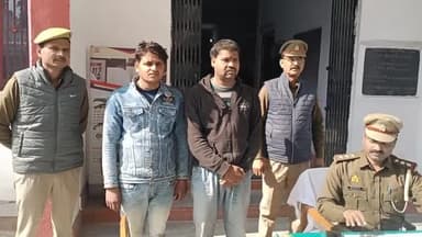 हसनपुर: नगर कोतवाली पुलिस ने जंगल में जुआ खेलते हुए 2 आरोपियों को ₹1250 की नकदी व 52 ताश के पत्ते सहित किया गिरफ्तार