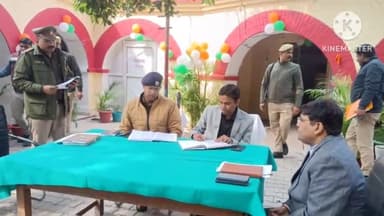 लखीमपुर: DM व SP की अध्यक्षता में सदर कोतवाली व फरधान थाने में हुआ थाना समाधान दिवस का आयोजन