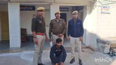 धौलपुर: जेल रोड के पास से फायरिंग करने वाले आरोपी को पुलिस ने किया गिरफ्तार, 315 बोर का कट्टा बरामद