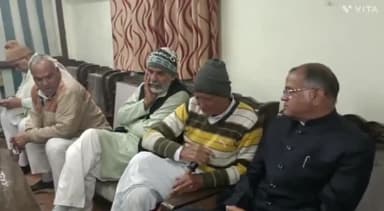 बहादुरगढ़: दिल्ली रोहतक रोड स्थित कार्यालय में इंडियन स्टाइल रेसलिंग एसोसिएशन के राष्ट्रीय अध्यक्ष नफे सिंह राठी ने की प्रेस वार्ता