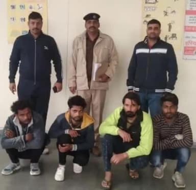 बहादुरगढ़: हत्या और अपहरण की वारदात के मामले में बहादुरगढ़ सीआईए टू की टीम ने 4 आरोपियों को किया गिरफ्तार