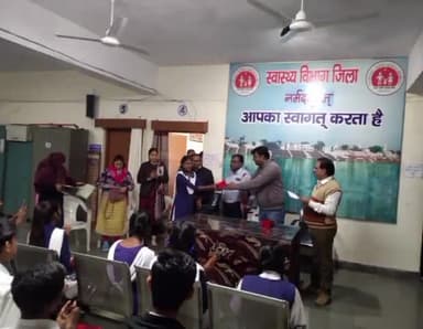 होशंगाबाद नगर: नर्मदा पुरम में राष्ट्रीय वेक्टर जनित रोग नियंत्रण कार्यक्रम के तहत निबंध प्रतियोगिता हुई आयोजित