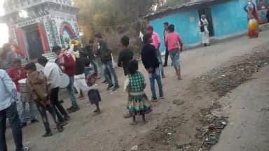 गैरतगंज: visinapur#@shubhamjain5957 #बिशनपुर की रामा डोरिया पर श्री भागवत कथा कलश यात्रा#