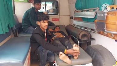 मैनपुरी: नवीगंज टोल के पास टेंपो पलटने से छात्र हुआ घायल, जिला अस्पताल में कराया गया भर्ती