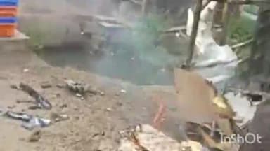 हुज़ूर: नादरा बस स्टैंड के पास गैस सिलेंडर में हुआ ब्लास्ट, दुकान संचालक गंभीर रूप से झुलसा