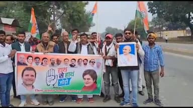 प्रयागराज: कांग्रेसियों ने बालसन चौराहे में मनाई राष्ट्रपिता महात्मा गांधी की पुण्यतिथि