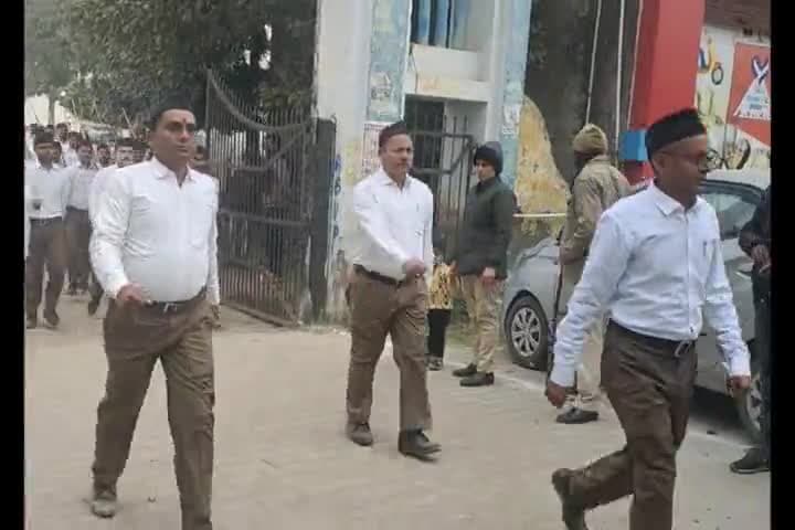 RSS के गुणात्मक पथ संचलन में स्वयंसेवक बंधुओ का स्वागत किया #चन्द्रपाल_खडगवंशी @cpkhadagvanshi