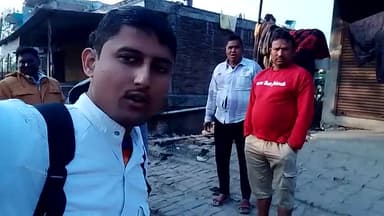 बहराइच: राजापुर क्षेत्र के लोगों ने बताया नाली नहीं बनी है घर का गंदा पानी सड़कों पर कई सालों से भर रहा है