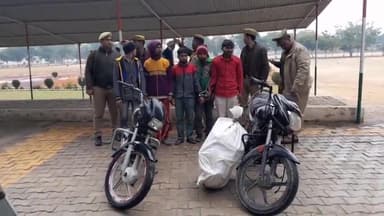 मैनपुरी: भोगांव पुलिस ने प्रेम चिरैया से मोटरसाइकिल चोरी करने वाले 5 आरोपियों को किया गिरफ्तार, ASP ने प्रेस वार्ता कर दी जानकारी