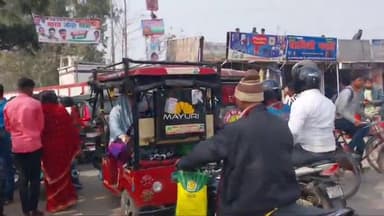 समस्तीपुर: समस्तीपुर में दरभंगा-पटना मुख्य मार्ग पर लगा भीषण जाम, वाहन चालक घंटों रहे परेशान