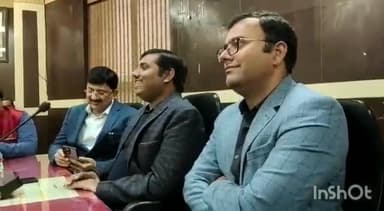 ग्वालियर गिर्द: जिले से स्थानांतरित हुए कलेक्टर कौशलेन्द्र विक्रम सिंह ने कलेक्ट्रेट कार्यालय के सभागार में पत्रकारों से की सौजन्य भेंट