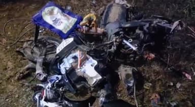 लखीमपुर: पनगी में हुए सड़क हादसे के आरोपी ट्रक ड्राइवर पर पुलिस ने की कार्रवाई, भेजा जेल