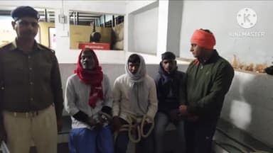 बिक्रमगंज: आबकारी विभाग की पुलिस ने बिक्रमगंज में 5 लीटर शराब के साथ 4 धंधेबाजों को गिरफ्तार कर न्यायालय में किया पेश