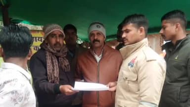 हमीरपुर: सुमेरपुर में बजरंग भक्तों ने पुलिस को ज्ञापन सौंपकर दान पात्र की चोरी के मामले का जल्द खुलासा करने की मांग की