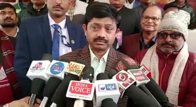 फैज़ाबाद: रामचरित मानस विवाद पर अयोध्या पहुंचे औद्योगिक विकास मंत्री नंद गोपाल नंदी ने अखिलेश यादव पर साधा निशाना,