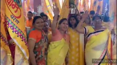 बेगूसराय: मारवाड़ी मोहल्ले में खाटू श्याम का 37वा वर्षगांठ बड़े धूमधाम  मनाया गया, जिसमें आज भव्य श्याम निशान