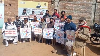 DDF बैनर तले डबरा जिला बनाओ समिति ने जनपद कार्यालय में अध्यक्ष, उपाध्यक्ष और सीईओ को सौंपा ज्ञापन