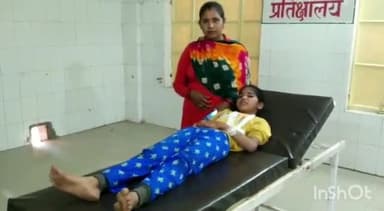 उरई: काशीराम कॉलोनी से स्कूल पढ़ने जा रही बच्ची को 1 बाइक सवार ने मारी टक्कर, हादसे में बच्ची हुई घायल