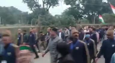 राहुल गांधी के पास भारत जोड़ो यात्रा में पंहुचा मंडी विजय सेन स्कूल घोटाले का मामला