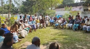 कोचाधामन: अलता में सरपंच ने सामाजिक बैठक कर एक भूमि विवाद का किया निपटारा