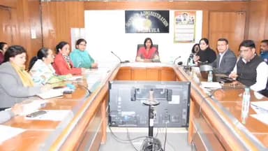 पंचकूला: राष्ट्रीय कृमि मुक्ति दिवस की तैयारियों को लेकर ADC की अध्यक्षता में जिला टास्क फोर्स की सेक्टर 1 पंचकूला में बैठक हुई