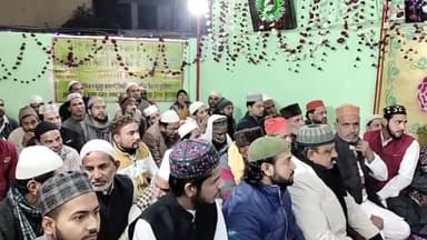 मुरादाबाद: लाजपत नगर में पहलवान साहब का उर्स मुबारक शुरू, कुल शरीफ में हजारों अकीदतमंदों ने शिरकत कर मांगी दुआएं