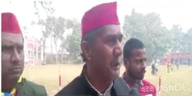 बलरामपुर: भगवान राम का विरोध हम नहीं करते, भाजपा भगवान राम के नाम पर कर रही राजनीति : गैसड़ी सपा विधायक एसपी यादव