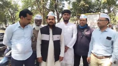 इंदौर: कांग्रेस के शहर अध्यक्ष सहित तमाम मुद्दों पर आप के नेता अमित यादव ने रीगल तिराहा स्थित दी प्रतिक्रिया